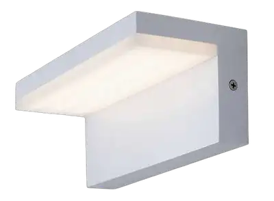 RABALUX Zaragoza, LED spoljna zidna, bela aluminium, 10W, 780lm, (bez dif. 1000lm), 4000K