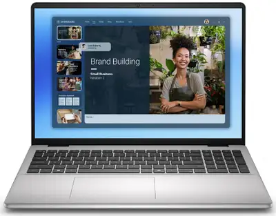 DELL 16 DC16251, 16" FHD+ Touch, Intel Core 5 120U, 16GB, 512GB SSD, Backlit, Win11Home, metalni silver