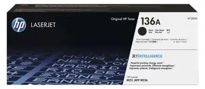 HP 136A Black Original LaserJet Toner Cartridge
