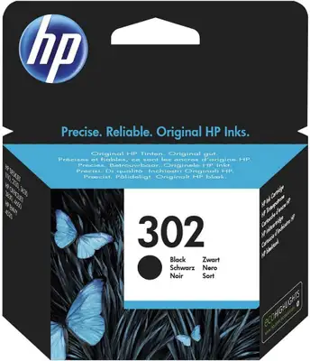 HP INK 302 Black (F6U66AE)