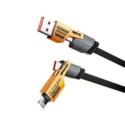 XWAVE Univerzalni Kabl 65W 1m USB - A/C/Lightning