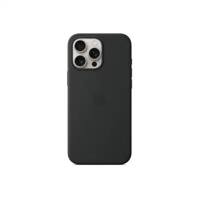 APPLE iPhone 16 Pro Max Silicone Case with MagSafe Black myyt3zm / a