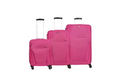 ENOVA VIGO Set kofera 3 / 1 Pink