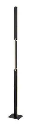 RABALUX Sindri, podna crna LED 33W,  3000-4000K, dimabilna, visina 132cm