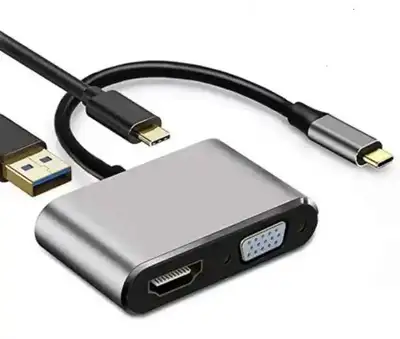 LINKOM Tip C na HDMI4K+VGA