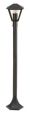 RABALUX Paravento spoljna podna lampa crna aluminijumska E27 40W 2