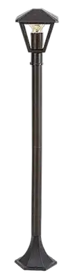 RABALUX Paravento spoljna podna lampa crna aluminijumska E27 40W 2