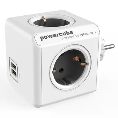 ALLOCACOC POWERCUBE 4XSCH2XUSB 1202GRAY