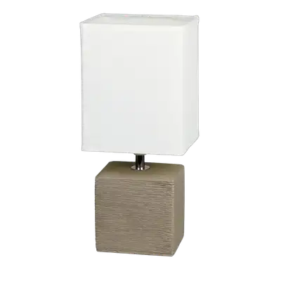 RABALUX Orlando keramicka stona lampa E14 40W braon