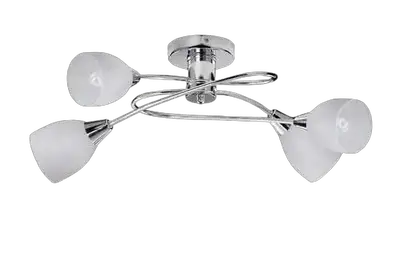 RABALUX Amy plafonska lampa E14 4x60W, hrom