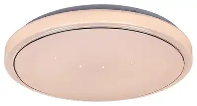 RABALUX Trevor2, LED 18W, sa abažurom: 1350lm, bez abažura: 1800lm, 3000K, D33,5cm, H6,5cm, zvezdani efekat, IP20, staklo