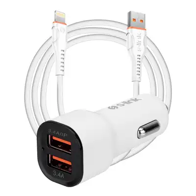 S-LINK SL-EC30L 2xUSB+Lightning 1M, beli
