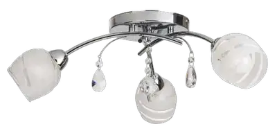 RABALUX Melissa plafonska lampa E14 3x max60W hrom
