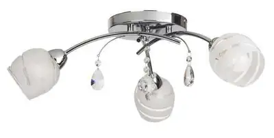 RABALUX Melissa plafonska lampa E14 3x max60W hrom