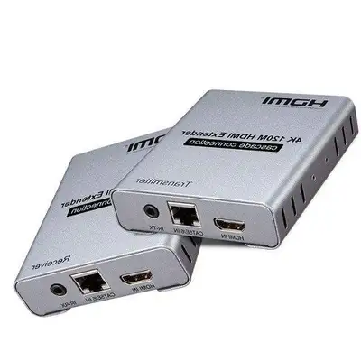 KETTZ HDEX-120 HDMI Extender 4K 120m set (2 adaptera) Cat5e / Cat6