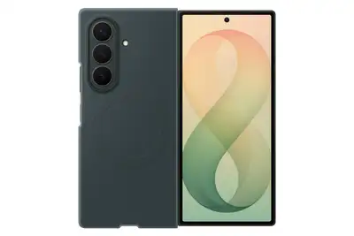SAMSUNG Galaxy Z Fold8 Ultra Silicone Magnet Case Green EF-EF976CGEGWW