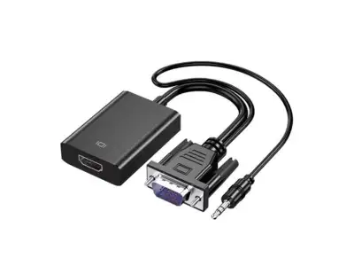 LINKOM Adapter-konvertor VGA na HDMI+Micro+Audio
