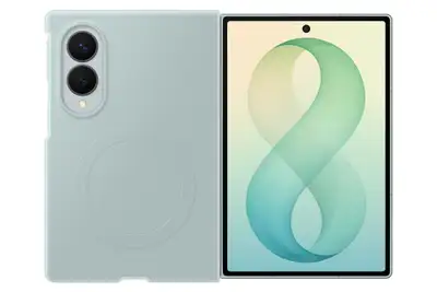 SAMSUNG Galaxy Z Fold8 Silicone Magnet Case Pistachio EF-EF971CGEGWW