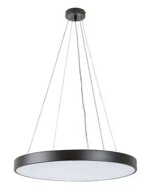 RABALUX Tesia plafonjera crna 60W 3600lm, 3000+6000K, D60cm IP20