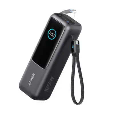 ANKER Power bank 25000mAh Built-In USB-C 165W Black