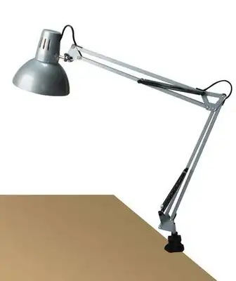 RABALUX Arno stona lampa E27 60W,srebrna,metal