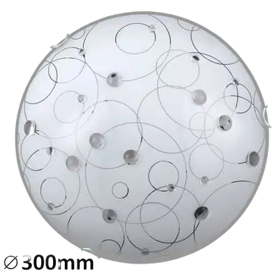 RABALUX Jolly plafonjera 300x300 E27 60W