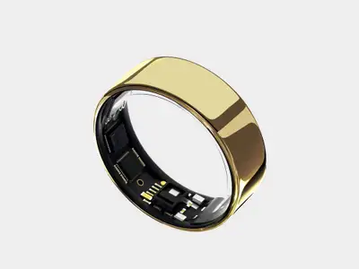 ULTRAHUMAN Ring Air - Size 12 Aster Air Bionic Gold