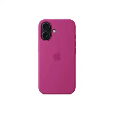 APPLE iPhone 16 Silicone Case with MagSafe Fuchsia myy53zm/a