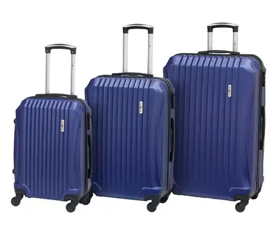 ENOVA ABS SEVILLA Set kofera 55 / 65 / 75cm teget