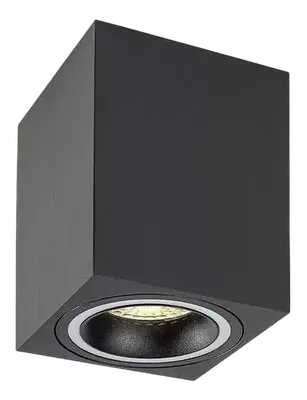 RABALUX Kobald plafonjera GU10 25W crna 8x8