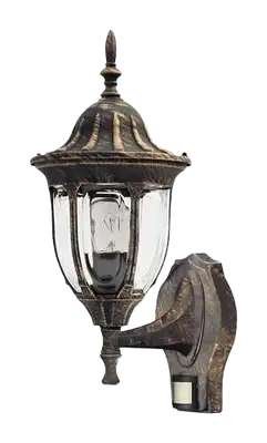 RABALUX Milano spoljna zidna lampa 60W staro zlato IP43 senz