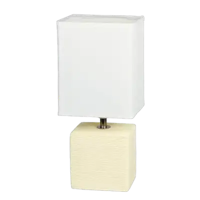 RABALUX Orlando keramicka stona lampa E14 40W krem