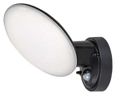 RABALUX Varna, spoljna zidna lampa LED 12W senzor