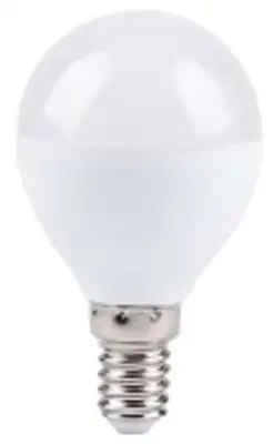 RABALUX SMD LED sijalica, belo, metal+plastika, E14 G45, dimm