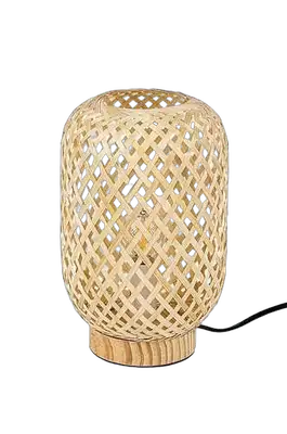 RABALUX Alinafe, stona lampa sa ratanskim abažurom, E14 1x25W, IP20