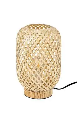 RABALUX Alinafe, stona lampa sa ratanskim abažurom, E14 1x25W, IP20