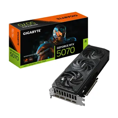 GIGABYTE RTX 5070 WINDFORCE 12GB 192bit GV-N5070WF3OC-12GD rev. 1.0