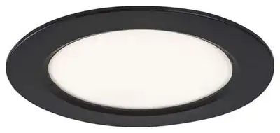RABALUX Shaun2 plafonjera 6W 4000K crna okrugla