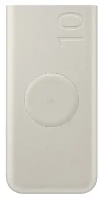 SAMSUNG Power Bank 10000mAh 7.5W Wireless Beige EB-U2510-XUE