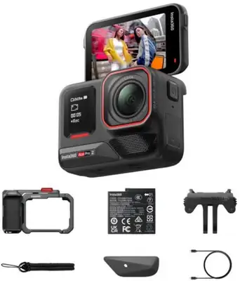 INSTA360 Ace Pro 2 Xplorer Bundle Dark Gray Single Battery