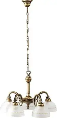 RABALUX Flossi  luster E27 5x40W  bronza