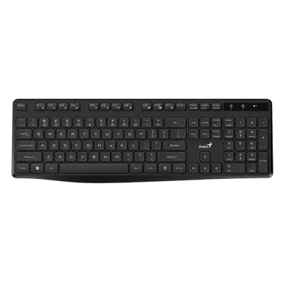 GENIUS KB-7200,SER,BLK,2.4GHZ,KB