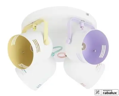 RABALUX Minuet Spot E14 4X MAX 40W designed by Rabalux multicolour