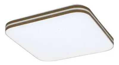 RABALUX Oscar2,  LED 18W, 1350lm,  4000K, 34cm, zvezdasta, braon prsten