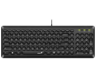 GENIUS SlimStar Q200,USB,BLK,SER
