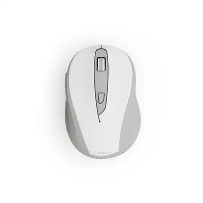 HAMA WM-400 opticki bezicni mis, 6 tastera, ergonomski, beli
