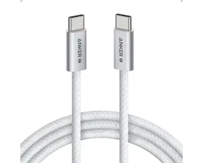 ANKER Zolo USB-C to USB-C Cable 1m, 240W White