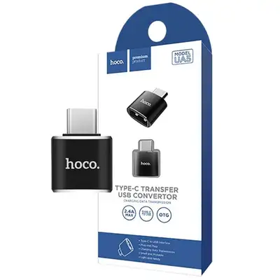 HOCO Adapter USB type C na USB-A