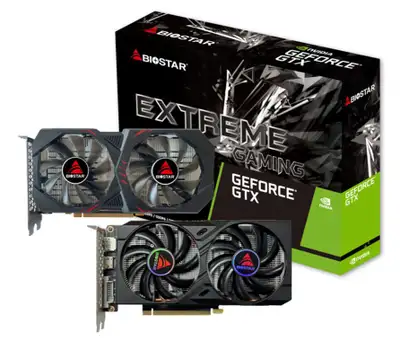 BIOSTAR GTX 1660 TI 6GB DDR6 192bit DVI / HDMI / DP