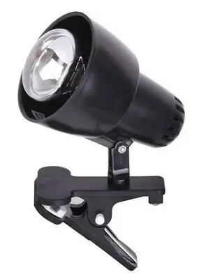 RABALUX Clip spot s štipaljkom E14 40W crni